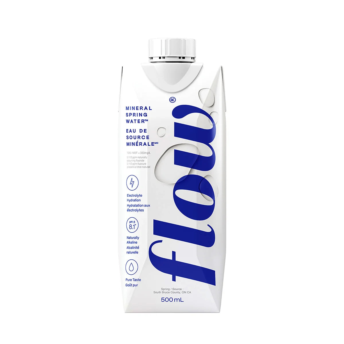 Flow Naturally Alkaline Spring Water 500ml