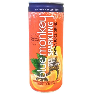 Blue Monkey Sparkling Papaya Juice 4 x 250ml