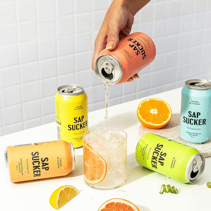Sap Sucker Organic Sparkling Grapefruit 355ml