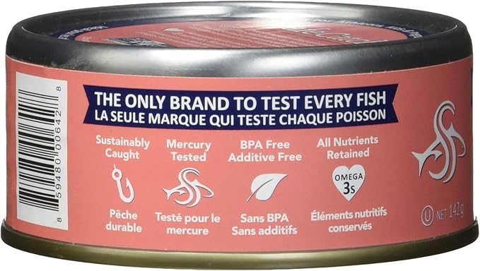 Safe Catch Wild Pink Salmon with sea salt