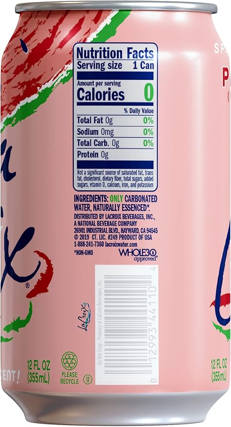 La Croix Watermelon Sparkling Water 8 pack