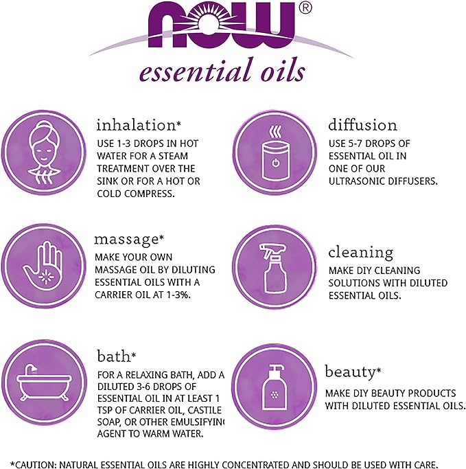 Now Basil Essential Oil 30ml