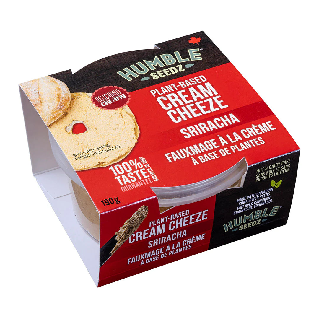 Humble Seedz Vegan Cream Cheese Sriracha 225gm