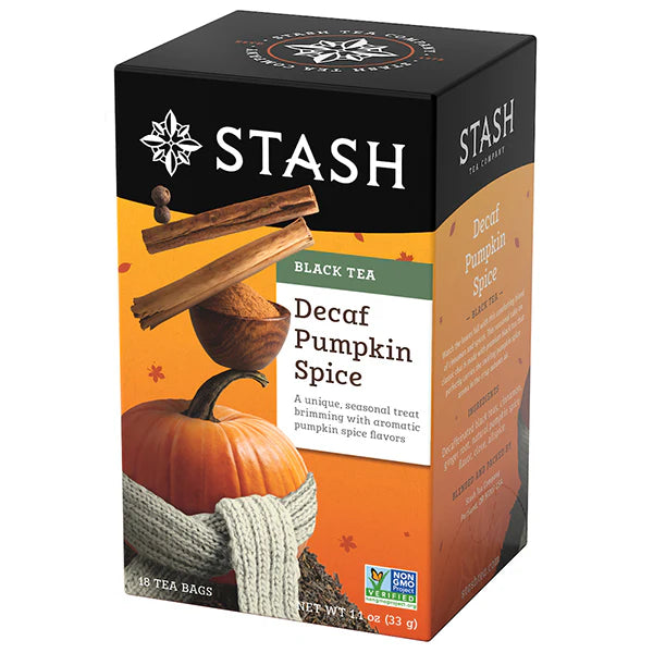 Stash Decaf Pumpkin Spice Black Tea 33gm