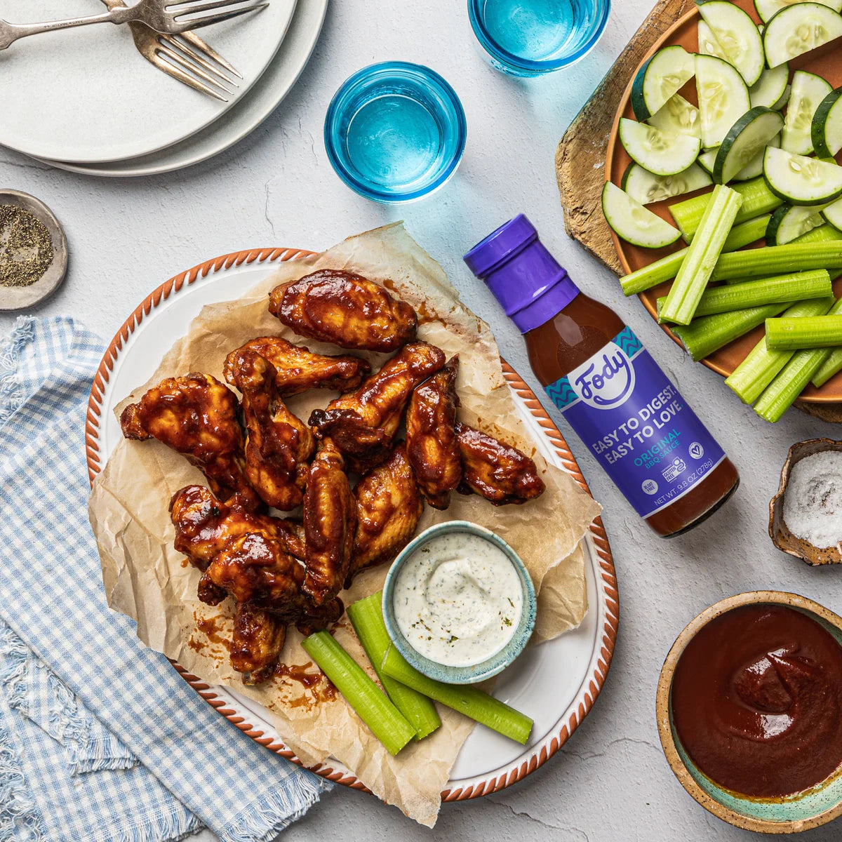 Fody Fodmap Original BBQ Sauce 296mL