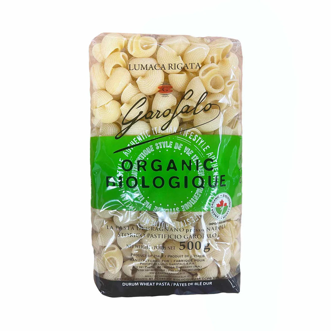 Garofalo Organic Lumaca Rigata 500gm
