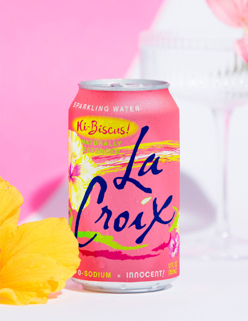 La Croix Hibiscus Sparkling Water 355ml