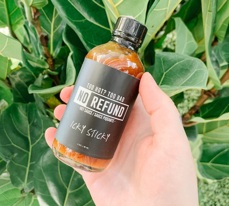 No Refund Hot Sauce Icky sticky 473ml
