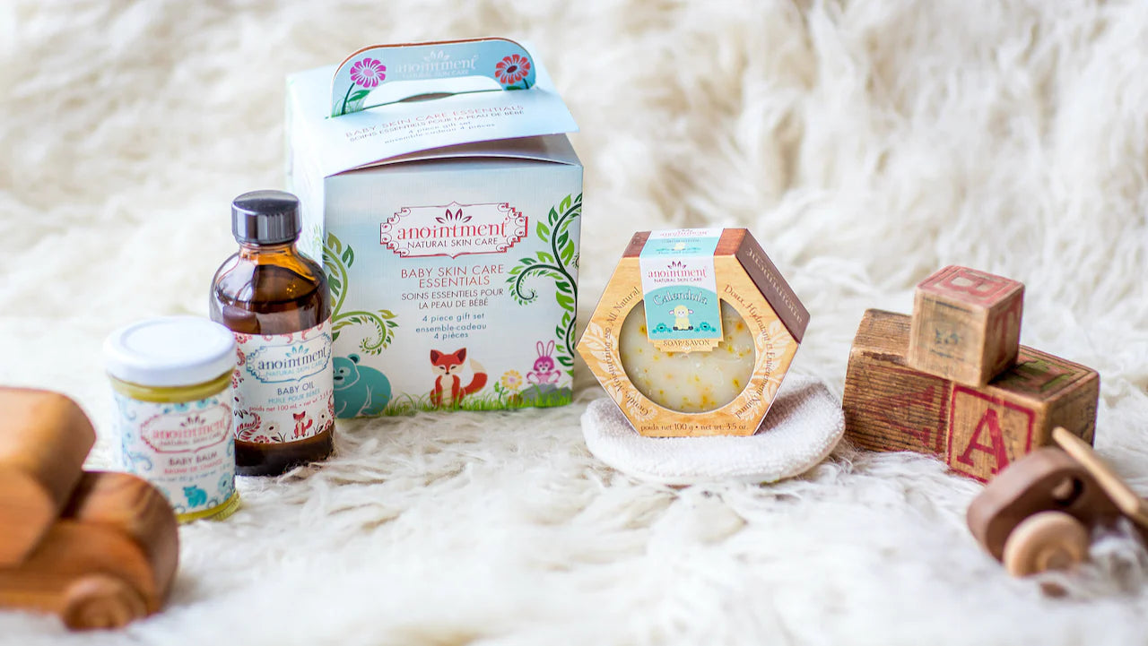 Anointment Baby Skin Care Essential 4pc Gift Set