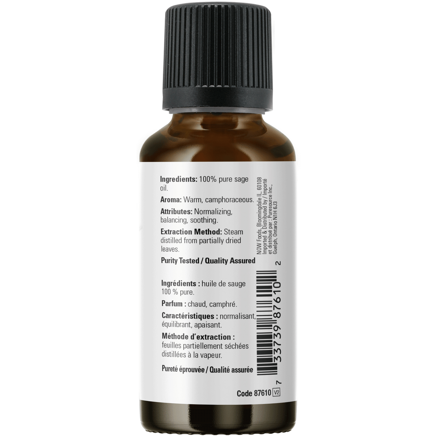 NOW Sage Essential Oil 30ml