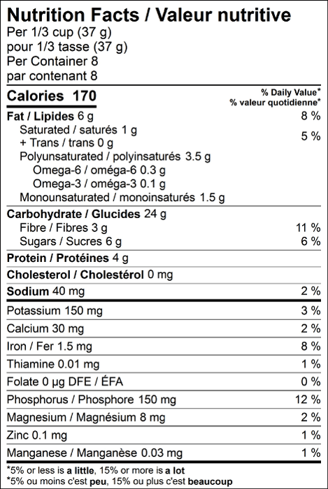 One Degree Oat Pumpkin Seed and Flax Granola 321g