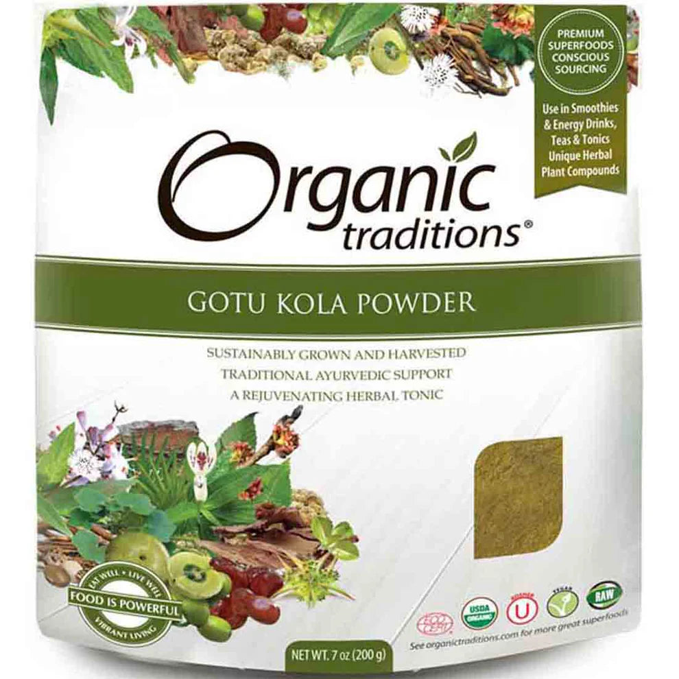 Organic Traditions Gotu Kala Powder 200gm