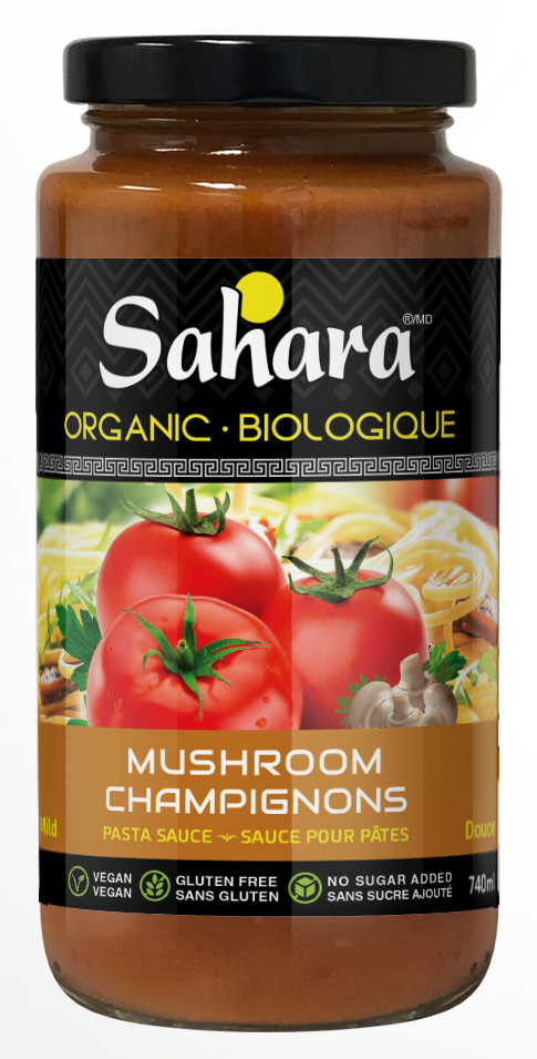 Sahara Organic Mushroom Pasta Sauce 740ml