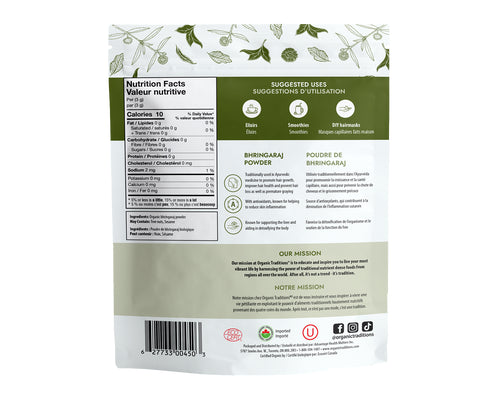 Organic Traditions Bhringaraj Powder 200gm