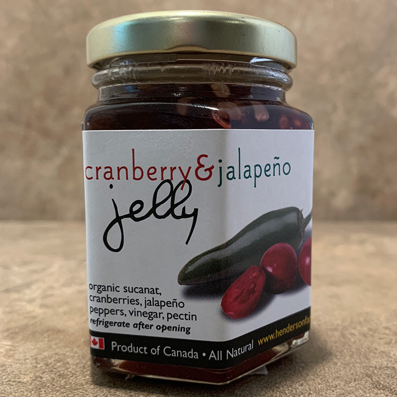 Henderson Farms All Natural Cranberry and Jalapeno Jelly 110ml