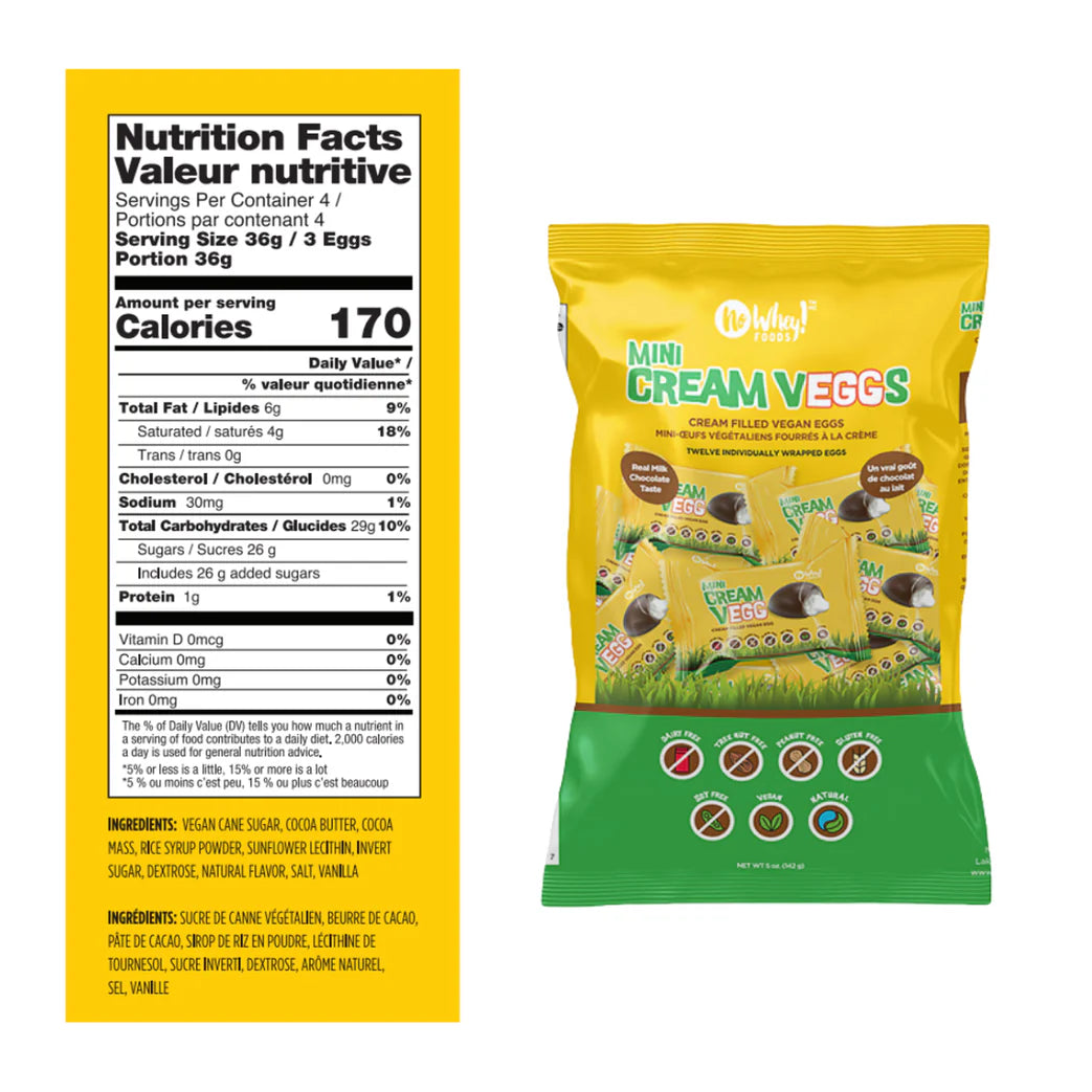 No Whey Mini Creme Eggs 160gm