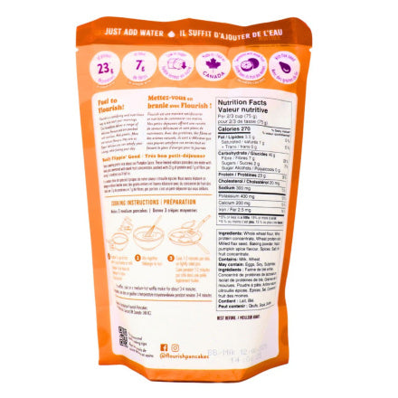 Flourish Pumpkin Spice Pancake & Waffle Mix 430gm
