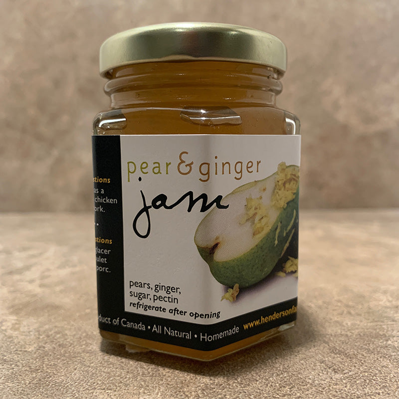 Henderson Farms All Natural Pear and Ginger Jam 110ml