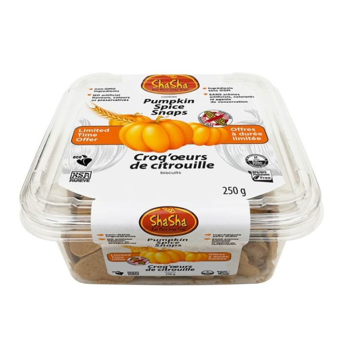Shasha Pumpkin Spice Snap Tubs