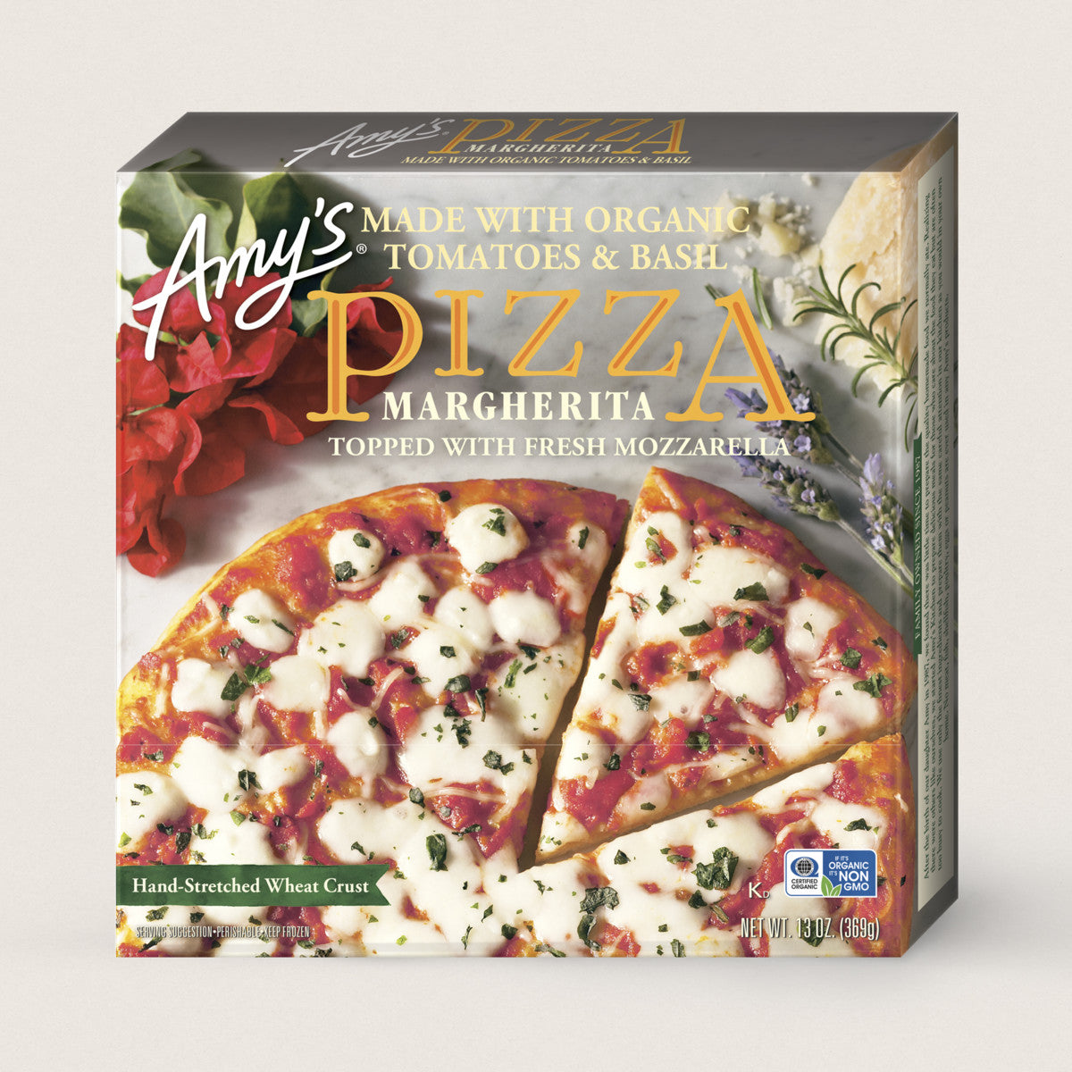 Amy's Margherita Pizza 369gm