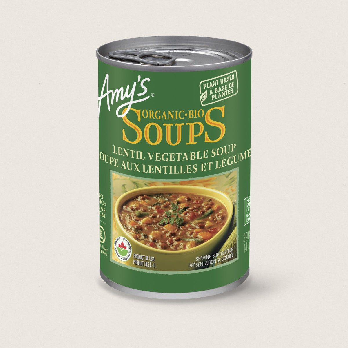 Amy's Organic Lentil Vegetable Soup 398 ml