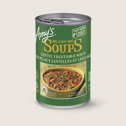Amy's Organic Lentil Vegetable Soup 398 ml