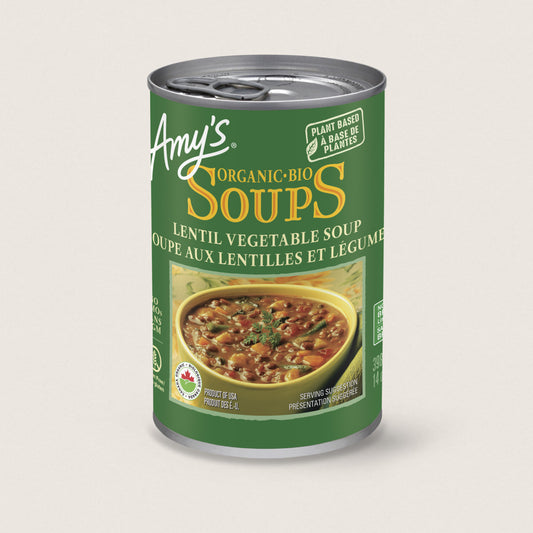 Amy's Organic Lentil Vegetable Soup 398 ml