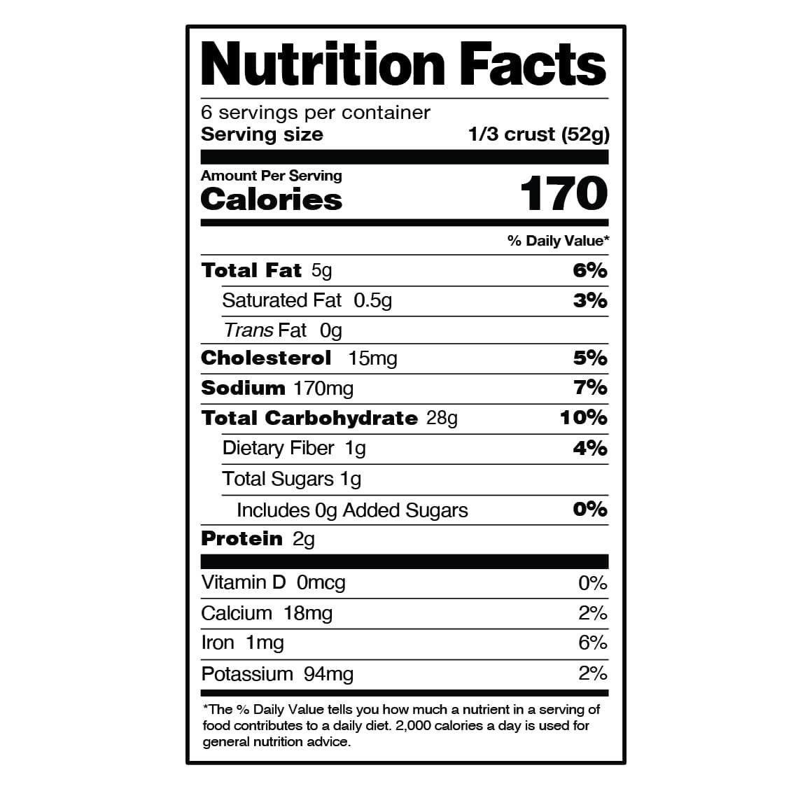 Caulipower Pizza Crusts 2pack 312gm