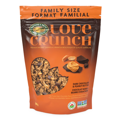 Nature's Path Organic Dark Chocolate Peanut Butter Granola