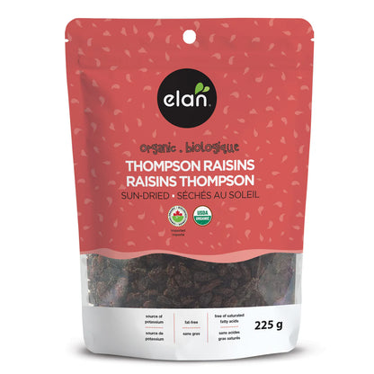 Elan Sundried Thompson Raisins 225gm