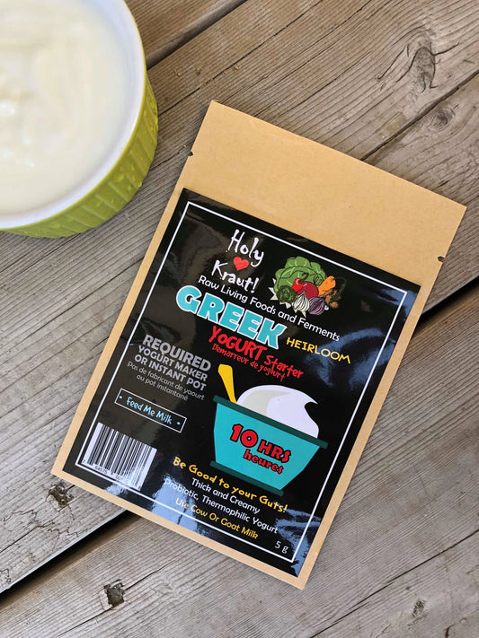 Holy Kraut Greek yogurt Starter 5gm