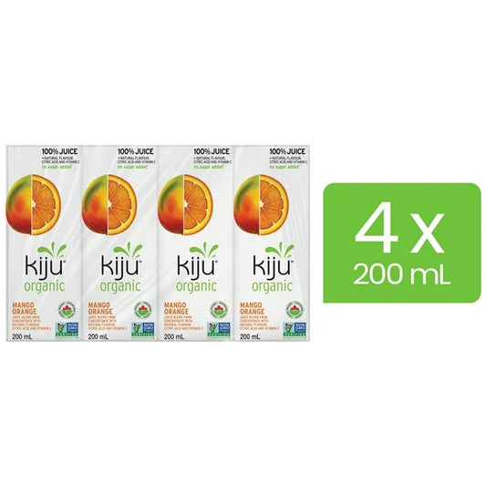 Kiju Organic Mango Orange Juice 4 pack