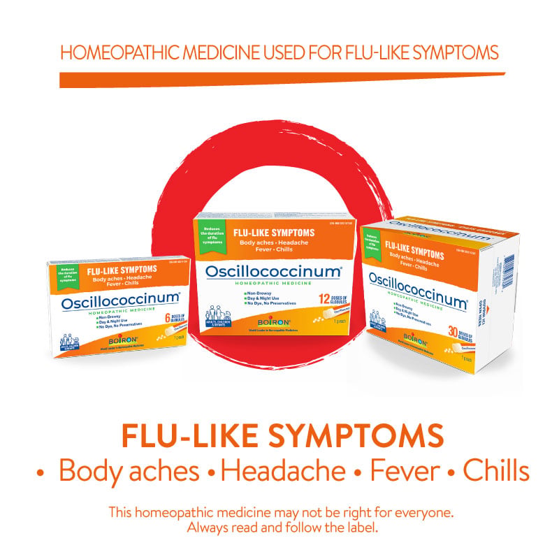 Boiron Oscillococcinum for Flu-Like Symptoms 12 doses
