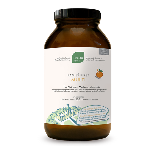 Health First Family First Multivitamin Orange 120 chewable tablets