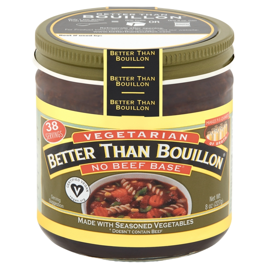 Better Than Bouillon Vegetarian - No Beef Base 227gm