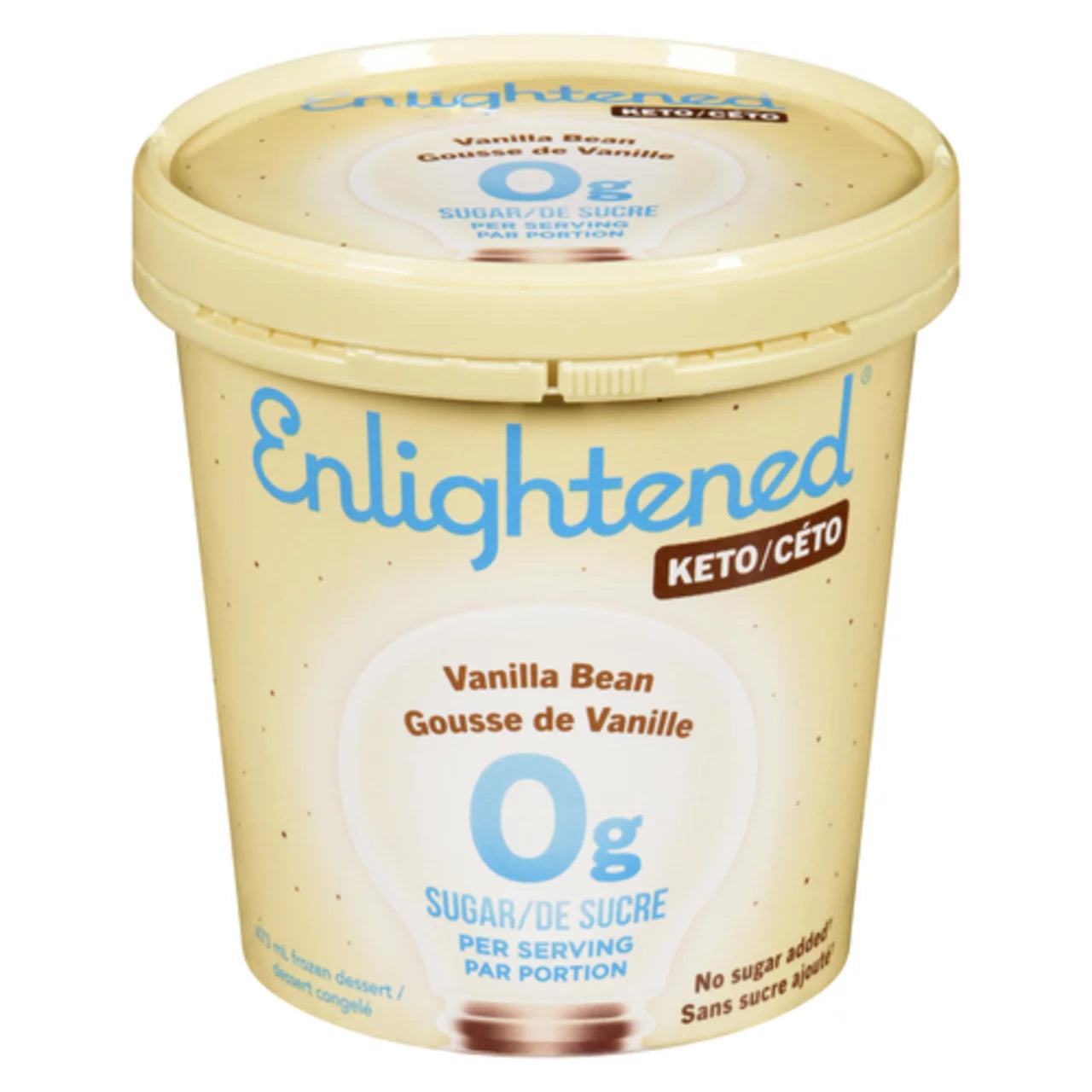 Enlightened Keto Vanilla Ice Cream 473ml