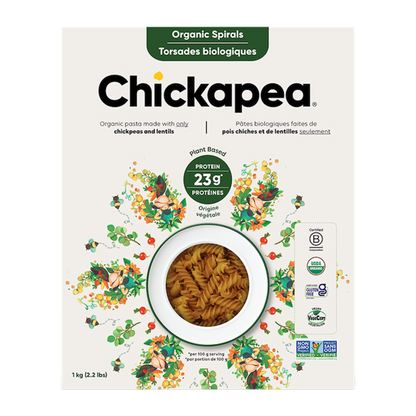 Chickapea Organic Spirals 1 kg