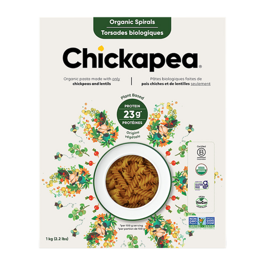 Chickapea Organic Spirals 1 kg