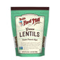 Bob's Red Mill Organic Green Lentil Beans French Style 680gm