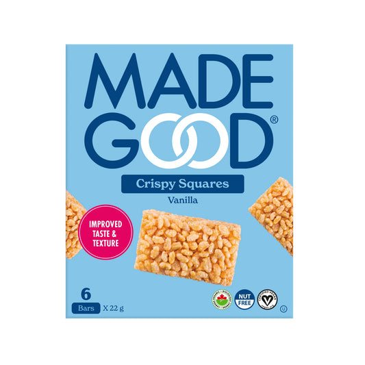 Made GOod Organic Crispy Vanilla Squares 6 ct.
