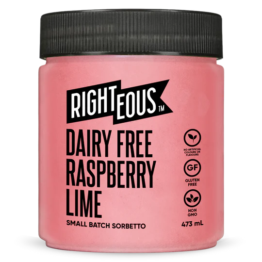 Righteous Raspberry Lime Sorbetto 562ml