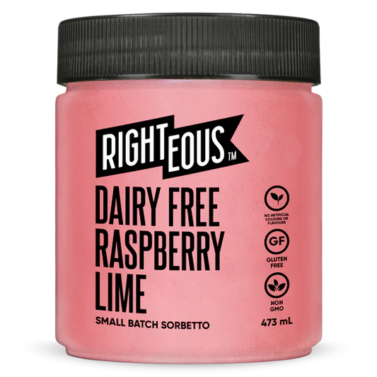 Righteous Raspberry Lime Sorbetto 562ml