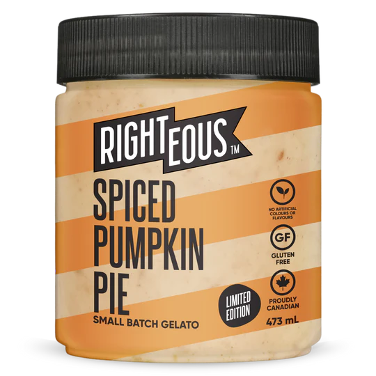 Righteous Pumpkin Pie Gelato 562ml