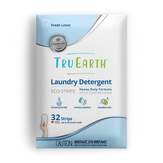 Tru Earth Platinum Fresh Linen Eco Strips 32 load
