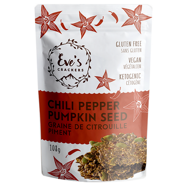 Eve's Crackers Chili Pepper Pumpkin Seed 108g