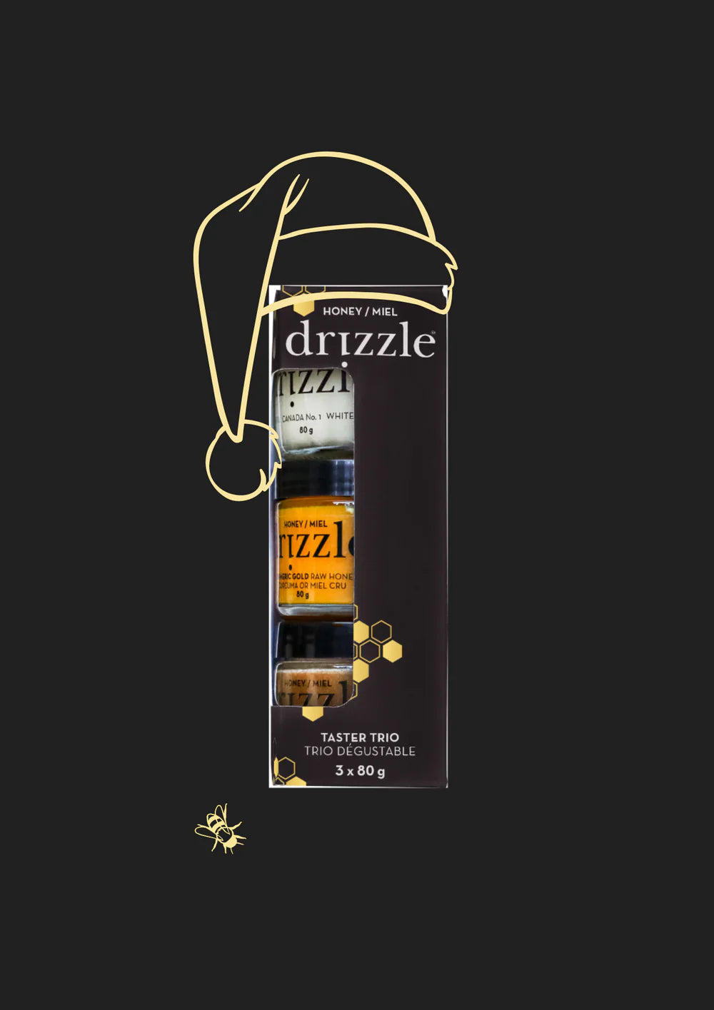 Drizzle Taster Trio Honey 3x 80gm