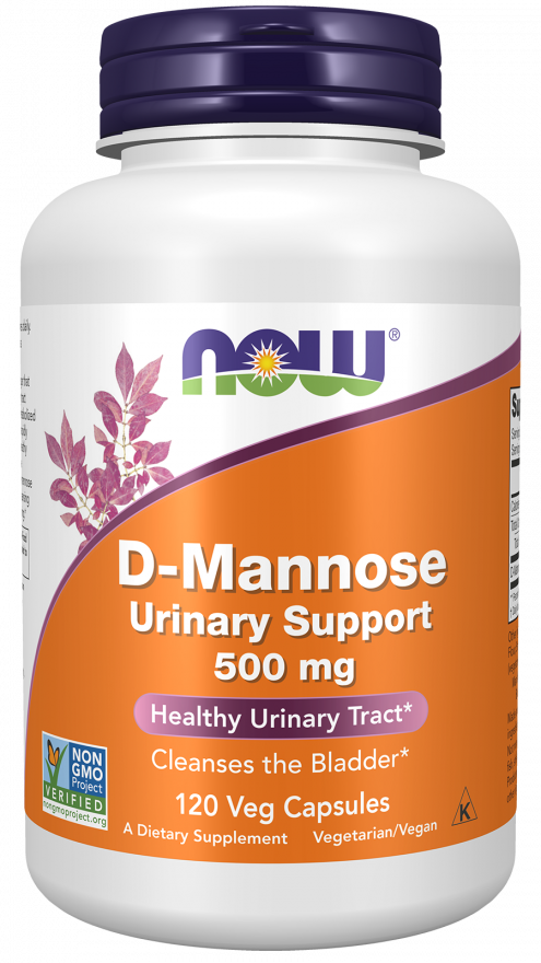 Now D-Mannose 500mg 120ct