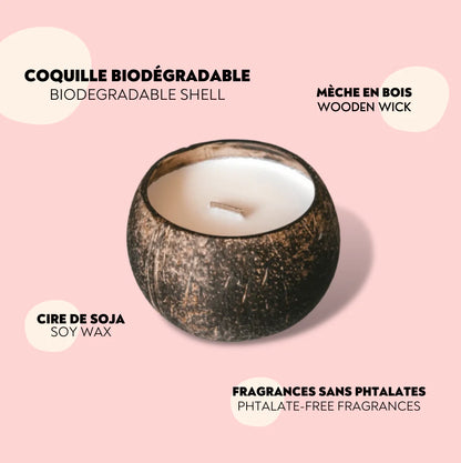 The Future is Bamboo Sugar Bloom Coco Candle