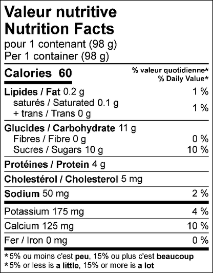 Bio K+ Dairy Vanilla Probiotic 12 pack 98g