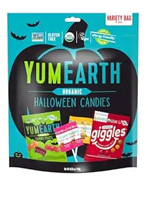 Yum Earth Organic Halloween Variety Bag 50ct.